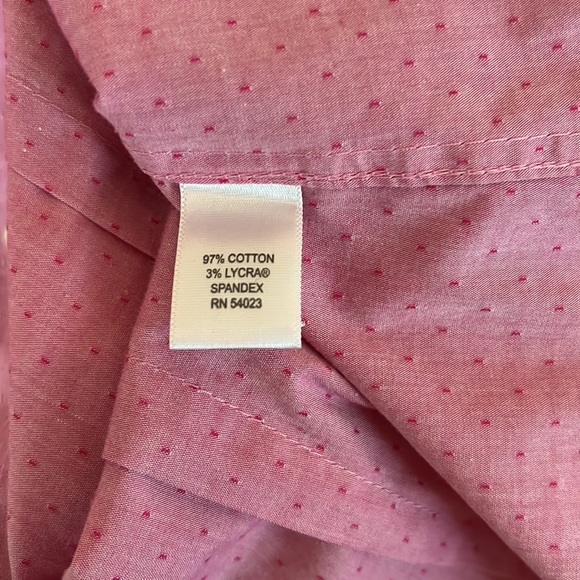 Banana Republic Pink Button Down Blouse - Picture 5 of 6